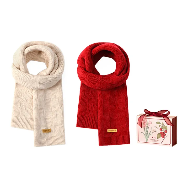 FREE RABBITⅡ Knit Scarves Unisex-10