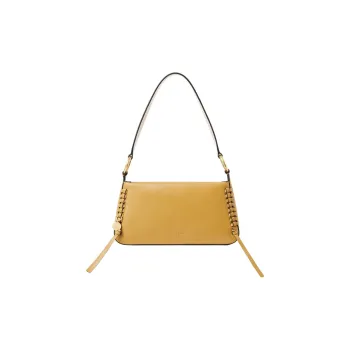 See By Chloe Tilda Smooth Cow Leather Baguette Bag Handbag Shoulder Bag Women's Sunlight Khaki