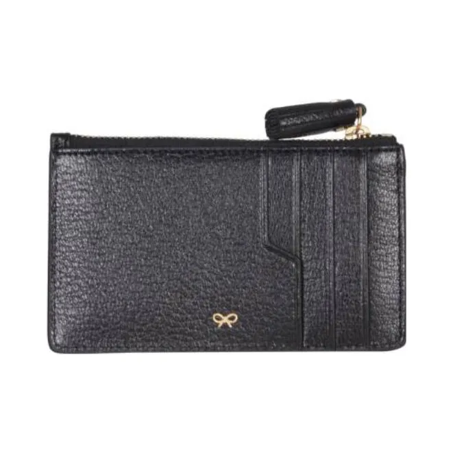 Anya Hindmarch Leather Wallet Women's Black-1