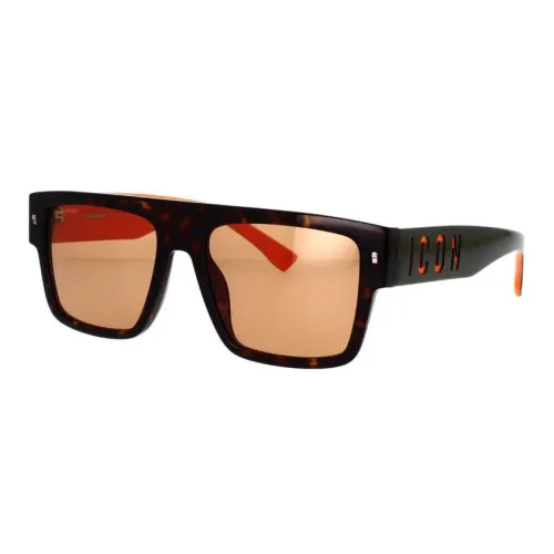 DSQUARED 2 Sunglasses Women's Black/Orange