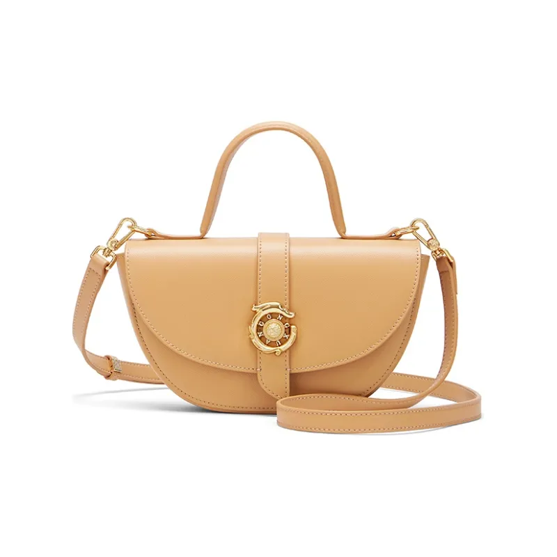 Gong Xuan Handbags Apricot Yellow-0