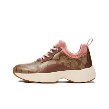 COACH C270 Low Top Sports Casual Shoes Women's Umber