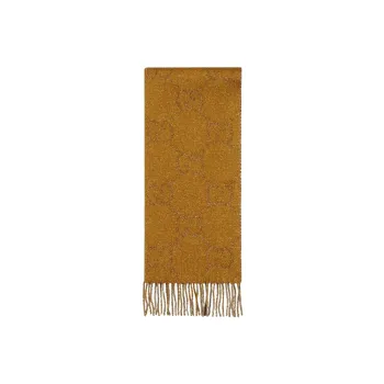 GUCCI Knit Scarves Women's Yellow