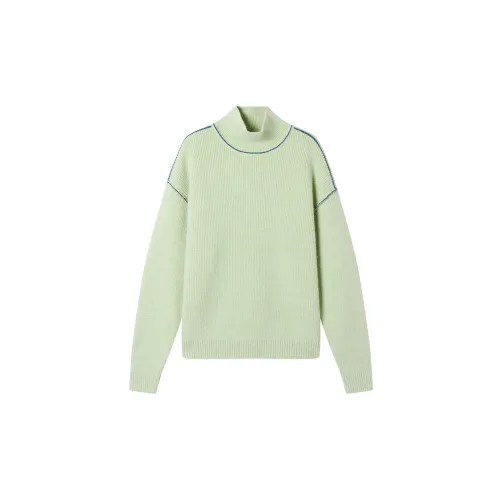 DIALOGUE Sweaters Women's Mustard Green