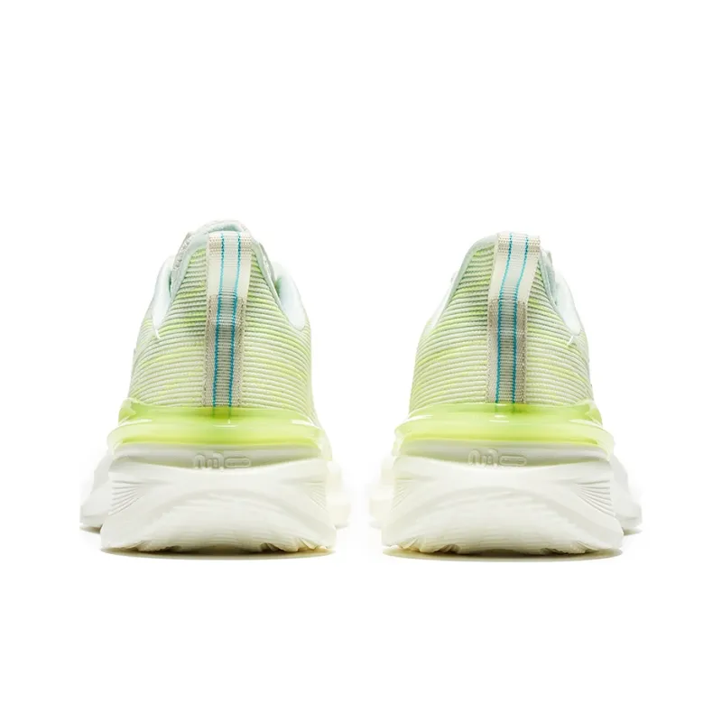 Erke Airborne Low-Top Running Shoes Men's White Blue-3