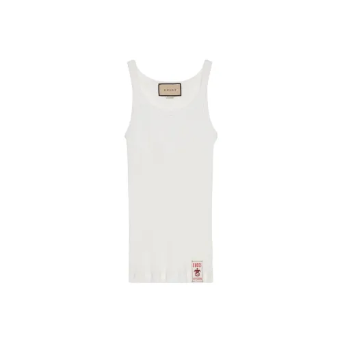 GUCCI Tank Tops Women's White