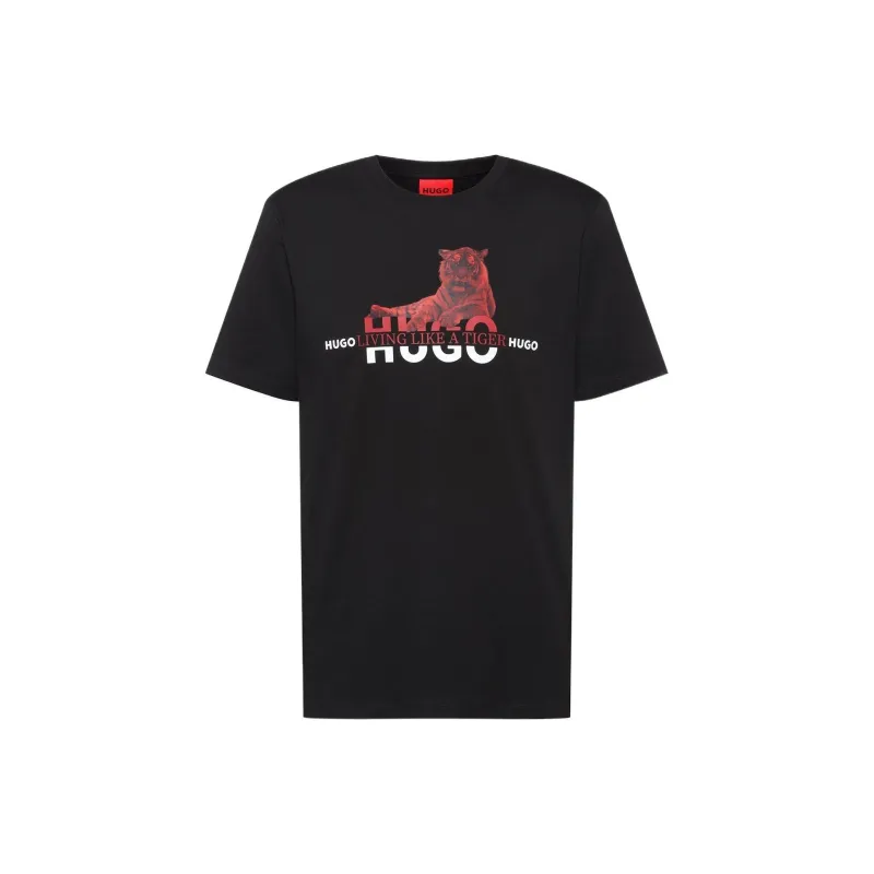 HUGO BOSS T Shirts Men Black-0