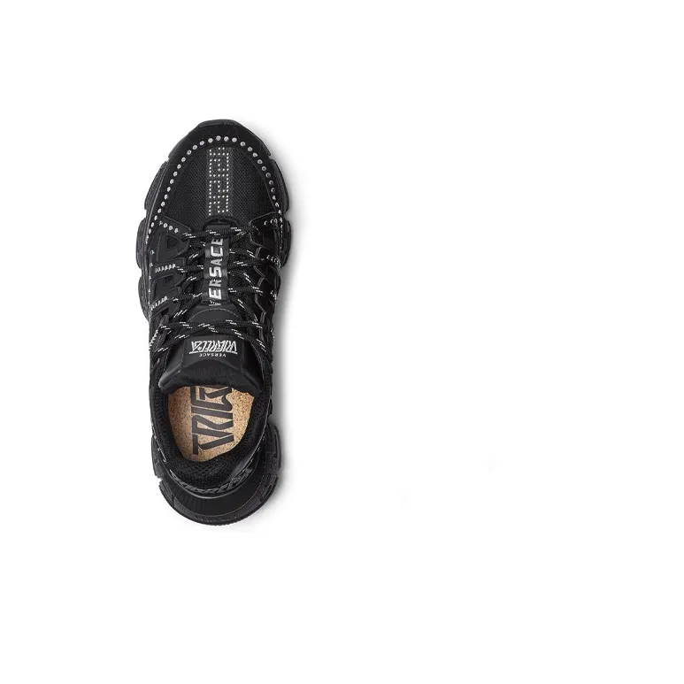 VERSACE La Greca Black Silver-3