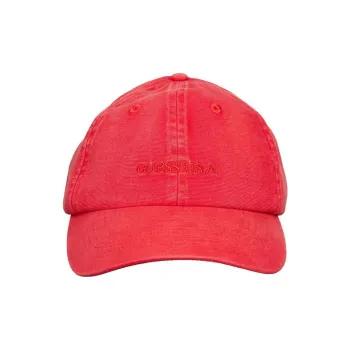 GUESS Baseball Caps Men Red
