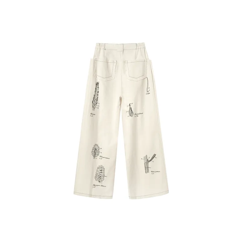 VALLEYOUTH Casual Pants Unisex Beige-6