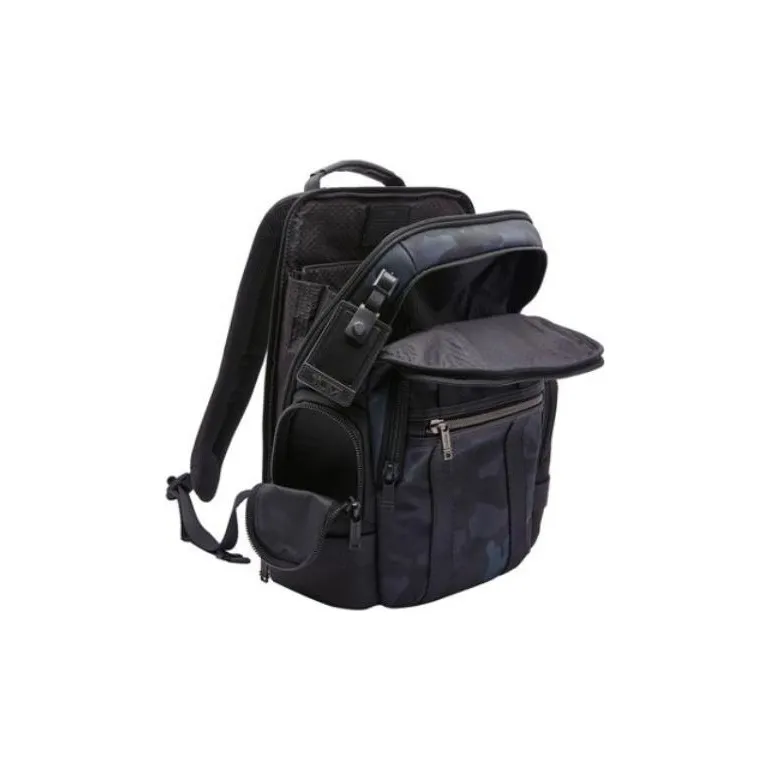 TUMI Alpha Bravo Polyester Travel Bags Backpack Regular Men's Blue-4