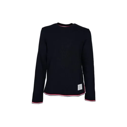 THOM BROWNE Sweaters Men Navy Blue