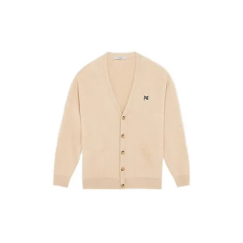 Maison Kitsune Sweaters Men Apricot Cream