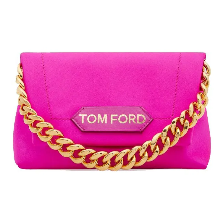 TOM FORD Satin One Shoulder Handbags Mini Women's Pink-0