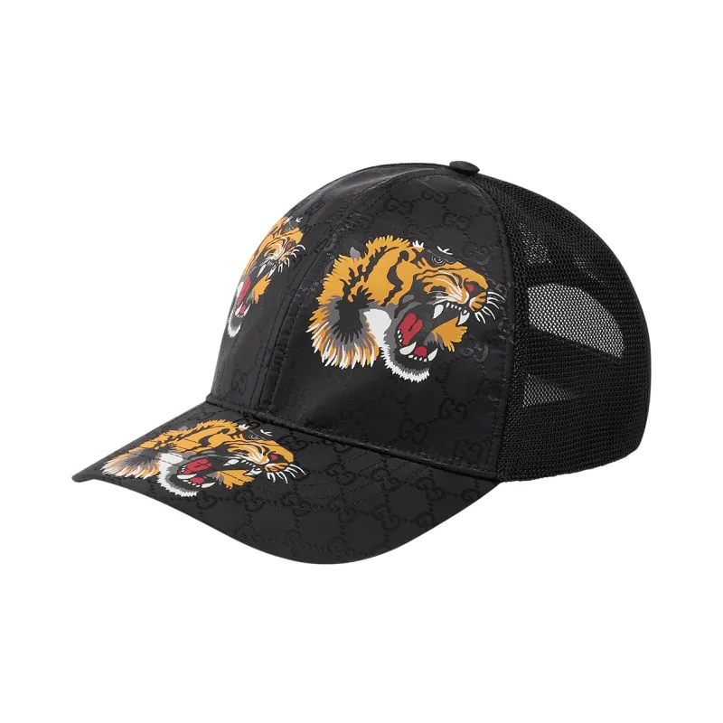 GUCCI GG Baseball Caps Men Black-0