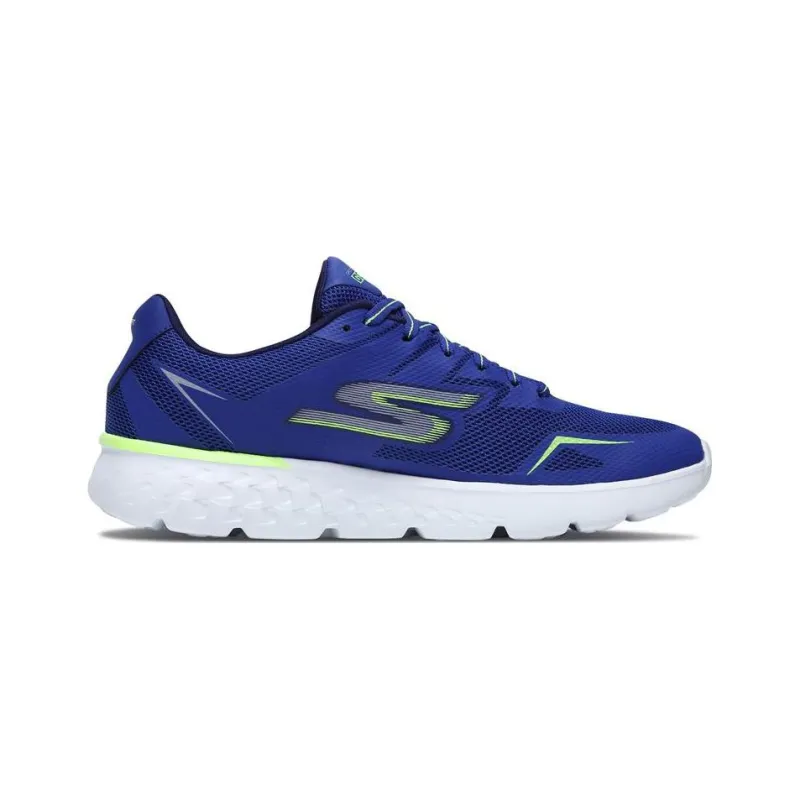 Skechers Go Run 400 Cushioning Anti-Slip And Wear-Resistant Low-Top Running Shoes Men's Blue Green-1