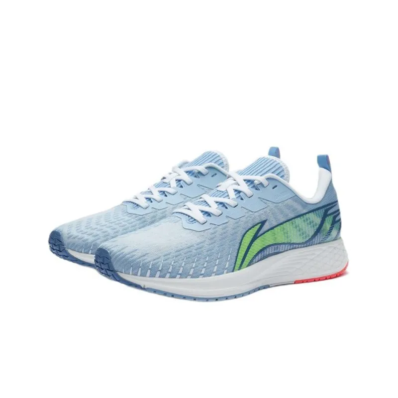 LiNing Red Hare 1 Shock Absorbers With Slip Resistant Features Low Top Running Shoes Men's Blue White-2