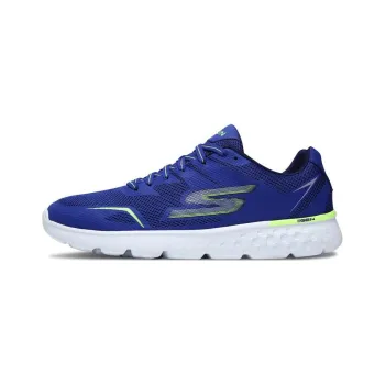 Skechers Go Run 400 Cushioning Anti-Slip And Wear-Resistant Low-Top Running Shoes Men's Blue Green