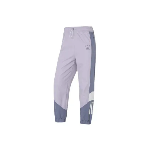 Adidas Knitted Sweatpants Women's Purple