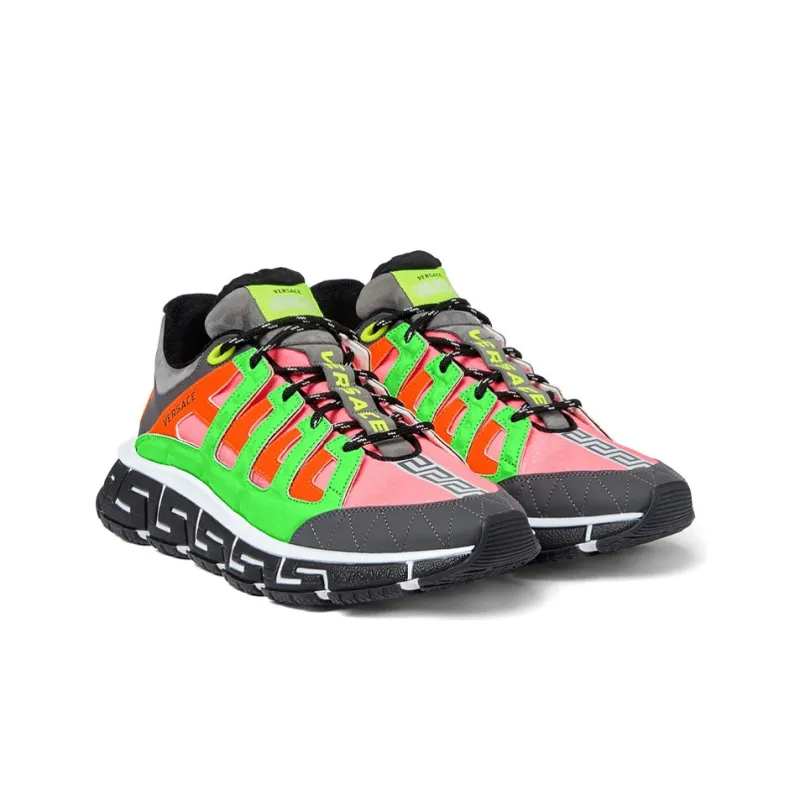 VERSACE Trigreca Panelled Sneakers-2