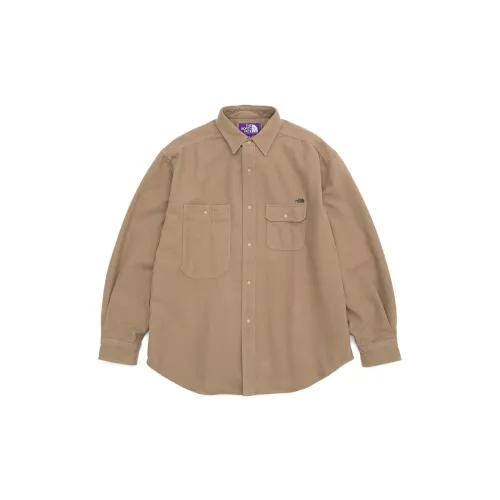 THE NORTH FACE PURPLE LABEL Shirts Men Tan