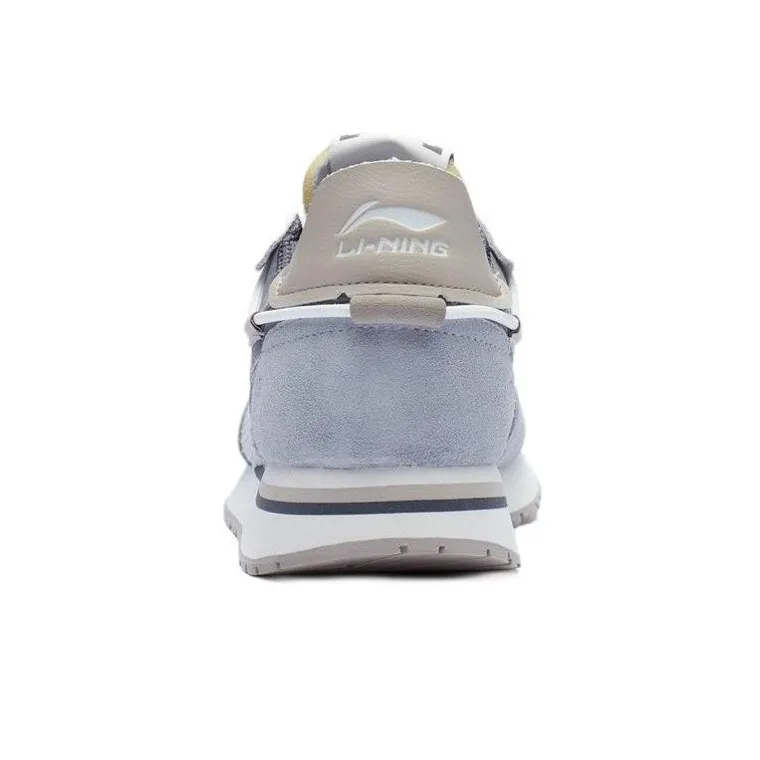 LiNing Shattered Stars Cushioning Anti-Slip And Wear-Resistant Low-Top Running Shoes Gray-2