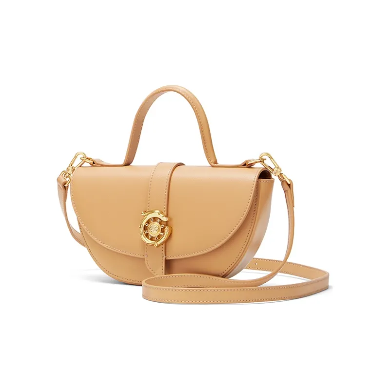 Gong Xuan Handbags Apricot Yellow-1