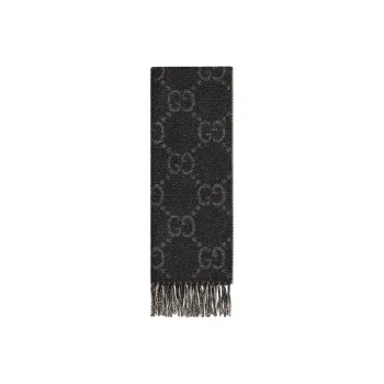 GUCCI Gg Wool Jacquard Scarf