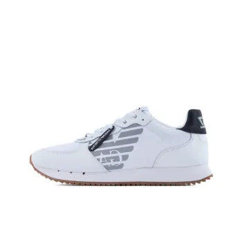 Ea7 EMPORIO ARMANI Logo print Multi panel Sneakers
