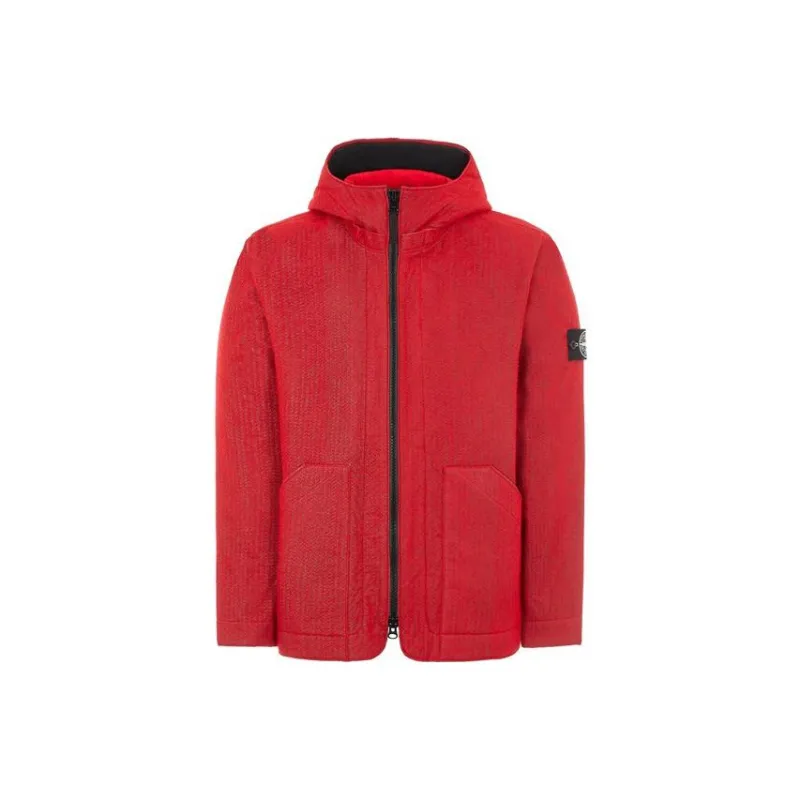STONE ISLAND Jackets Men Red-1