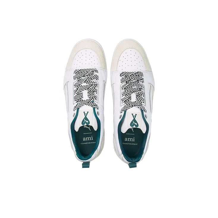 PUMA Slipstream Low 2 Ami White Green-3