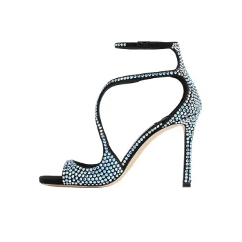 Jimmy Choo One Strap Sandals Women's Blue