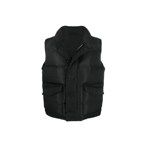 Alexander McQueen Vests Men Black