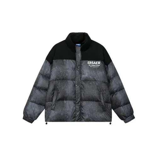 ER Down Jackets Unisex Black/Black