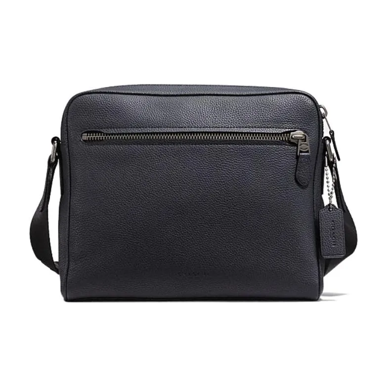 COACH Metropolitan Cow Leather Camera Bags Crossbody Bag Shoulder Bag Men's Marine Blue-0