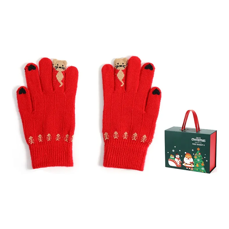 FREE RABBITⅡ Knit Gloves Women's-5