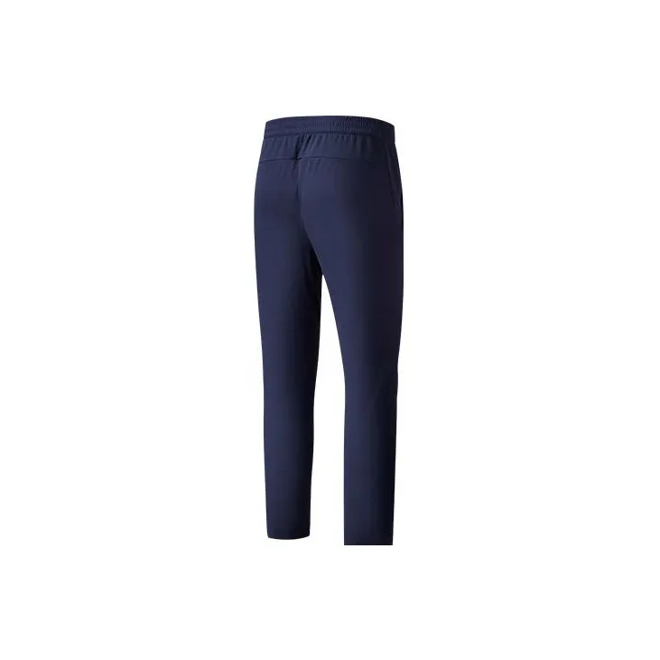 FILA Knitted Sweatpants Men Navy Blue-1