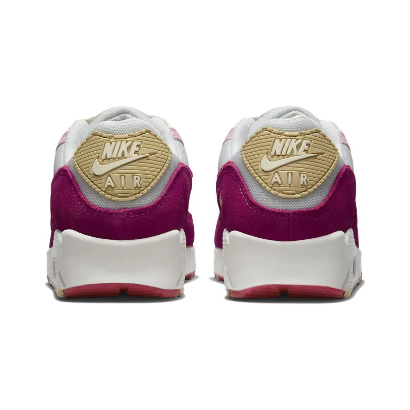 Nike Air Max 90 Sail Pink Fuchsia Women's-4