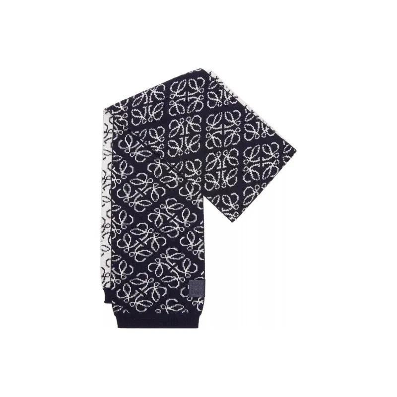 LOEWE Wool Knit Scarves Women's-0