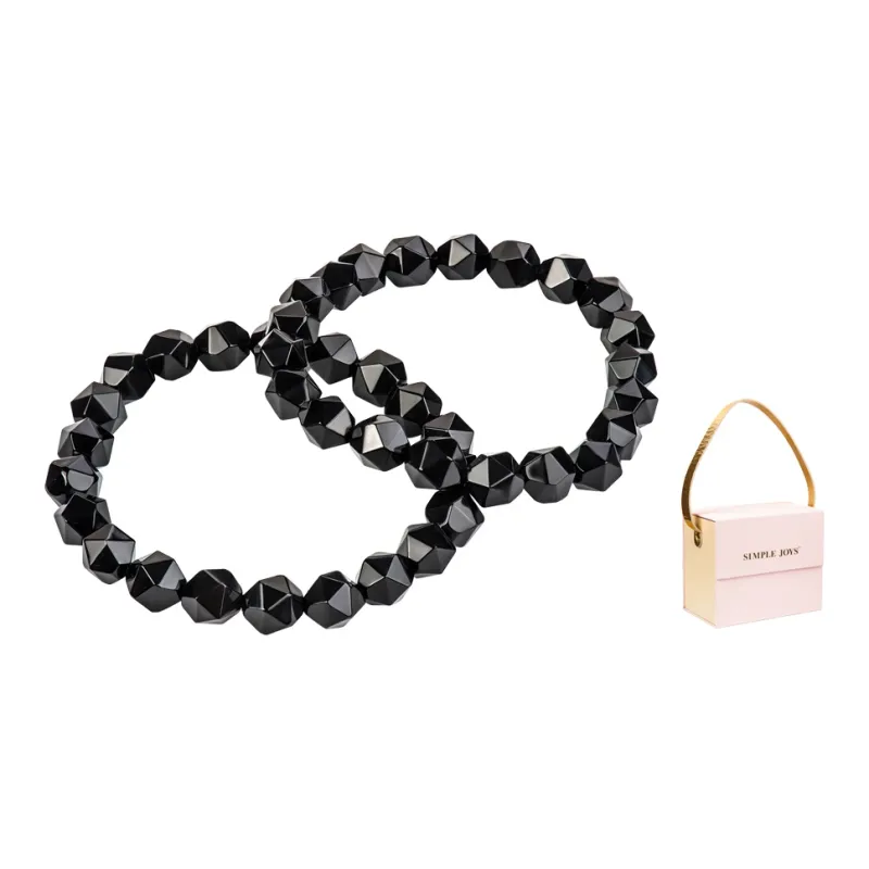 SIMPLE JOYS Jade Bracelets Unisex-13