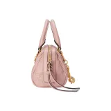 GUCCI GG Matelassé Leather Controller Boston Bag Shoulder Bags Handbags Mini Women's Light Pink