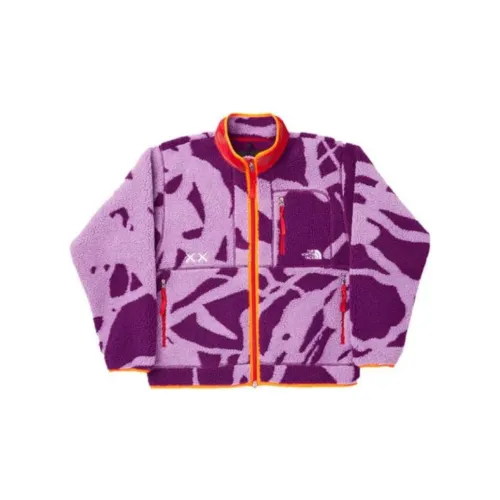 Kaws X THE NORTH FACE Jackets Men Purple