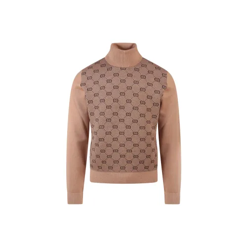 GUCCI Sweaters Men Brown