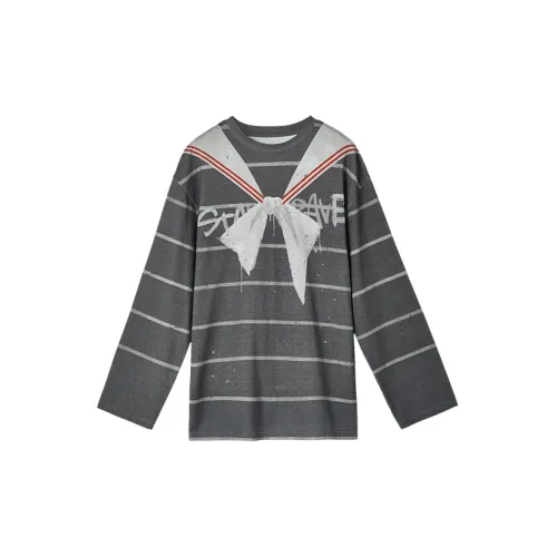 UOOYAA T-Shirts Women's Stripes