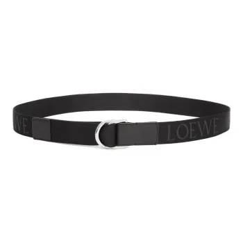 LOEWE Minimalist Style Casual Fashion Double Ring Buckle - Men's Width: 3.5cm