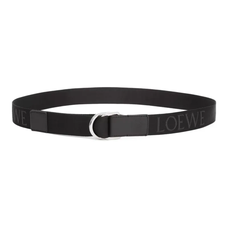 LOEWE Minimalist Style Casual Fashion Double Ring Buckle - Men's Width: 3.5cm-0