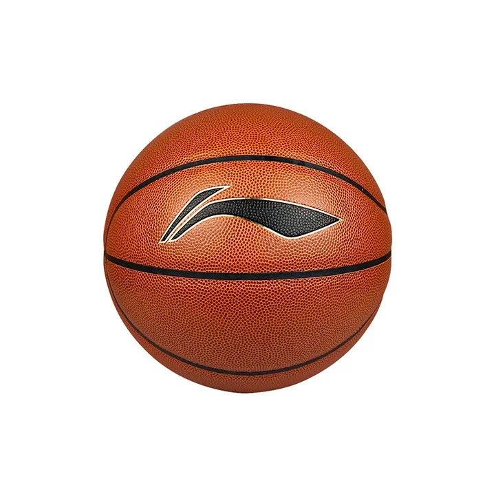 LiNing PU Basketball Brown Size 5 Training Unisex-2
