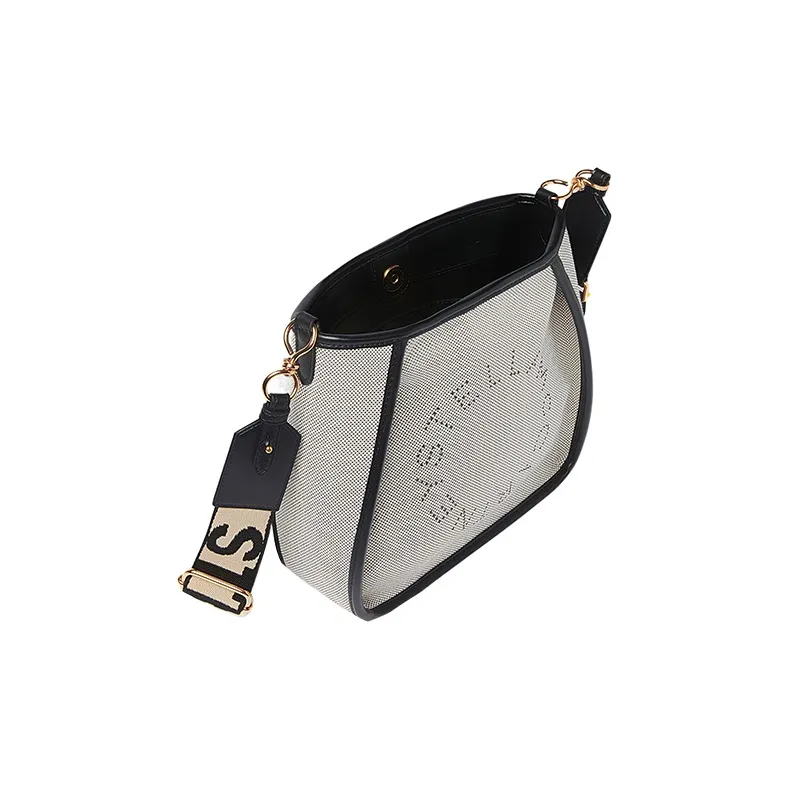 Stella McCartney Polyurethane Shoulder Bag, Crossbody Bag Women's White/Black-3