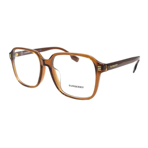 Burberry Eyeglass Frames Men Transparent Brown