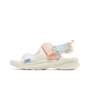 Erke Beach Sandals Women's Ivory White/Illusion Blue